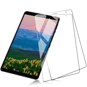 【2枚セッ】TRkin For Headwolf FPad1 8インチ Android 11 用の タブレット フィルム 日本旭硝子素材 硬度9H 飛散防止 For Headwolf FPad1 8インチ 用のガラスフィルム 2.5D ウンドエッジ加工 強化ガラス トラ