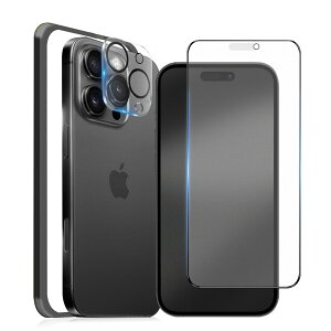 MINIKA �A���`�O���A �t�B���� iPhone 16 Pro �p�� �K���X�t�B���� ���炳�� �A�C�t�H��16�v�� �ی�t�B���� �A���`�O���A �y���˖h�~�z ��Phone16Pro �t�B���� �T���T�� �S�ʕی� �w��h�~ ��Phone 16Pr