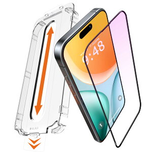 Tomaka iphone17 pro max �p�̃K���X�t�B�����u���[���C�g�J�b�g�y�R�p�K�i�q��ޗ�&�K�C�h�g�t���z��phone17 pro max �p�̃K���X�t�B�����ϏՌ��E�d�x10H �����z�� �S�ʕی� �C�A���X �A�C�t�H��17 �v