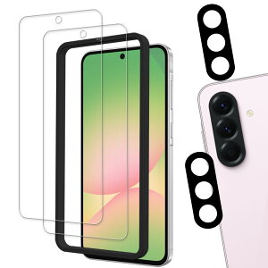 KPNS Galaxy a56 5G �K���X�t�B�����y2+2���Z�b�g�z�K�C�h�g�t�� ���{�f�ސ� �����K���XGalaxy A56 5G �p �K���X�t�B���� A56 �J�����t�B���� �J�o�[