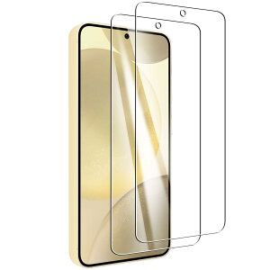 �y2���K���X�t�B�����z�Ή� Galaxy S25 plus 5G �K���X �t�B���� FOR Galaxy S25 plus �t�B���� FOR Galaxy S25 plus 5G �p�̉t���ی�t�B���� �y���{���Ɏq�f��AGC���i �d�x9H �C�A�[����U�h�~ �Ռ��z�� �w��