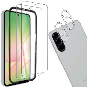 �Ή� Galaxy A56 5G �K���X�t�B���� 2�� + 2�� �Ή� Galaxy a56 5G �����Y�ی�t�B���� �Ή� Galaxy A56 5G �p�̃t�B���� �t���ی�t�B���� �S�ʕی� �ϏՌ� �ɔ� �C�A�[�� �w��h�~�y�����Y�ی�t�B����*
