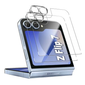 �y2+2���Z�b�g�z�Ή� Galaxy Z Flip7 �K���X�t�B���� �X�}�z �ی�t�B���� (2��) + �����Y�ی�t�B���� (2��) Sediven �y���{���f�ވ��Ɏq���z �S�ʋz�� �w��E����h�~ �C�A�[�� 9H�d�x�Ή� ��U�h�~