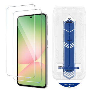 �y�K�C�h�g�t���zGalaxy A56 5G / Galaxy S24 FE �Ή� �K���X�t�B�����y2���z �����z���E���ȒP�\��t�� �����K���X �M�����N�V�[ A56 5G �p �t�� �ی�t�B���� �d�x9H ���Ɏq�f�ސ� �ϏՌ� �L�Y�h�~