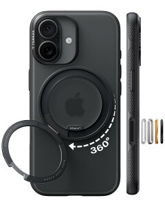 TORRAS iPhone 17 �p�P�[�X �y�J�`�J�`�E���@�\360�x��]�X�^���h�z�����O Ostand O3 Fitness MagSafe�Ή� �ČRMIL�K�i�ϏՌ� �X�^���h �w��h�~ ���ϖh�~ �J�����R���g���[���{�^���t�� �X�g���b�v�z�[