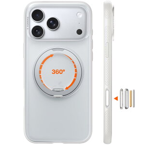TORRAS iPhone 17 Pro Max �p�P�[�X �y�J�`�J�`�E���@�\360�x��]�X�^���h�z�����O Ostand O3 Fitness MagSafe�Ή� �ČRMIL�K�i�ϏՌ� �X�^���h �w��h�~ ���ϖh�~ �J�����R���g���[���{�^���t�� �X�g���b