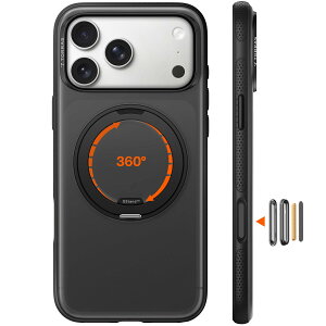 TORRAS iPhone 17 Pro Max �p�P�[�X �y�J�`�J�`�E���@�\360�x��]�X�^���h�z�����O Ostand O3 Fitness MagSafe�Ή� �ČRMIL�K�i�ϏՌ� �X�^���h �w��h�~ ���ϖh�~ �J�����R���g���[���{�^���t�� �X�g���b