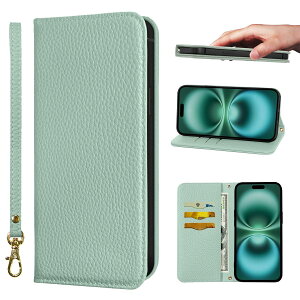 NanHou For iPhone 16 Plus �P�[�X �蒠�^ ���@��J�o�[ �蒠�^ �ϏՌ� �ی�J�o�[ �����}�O�l�b�g RFID�g ���z�^ �g�уJ�o�[ �J�[�h�|�P�b�g �X�^���h�@�\ ���X�g�o���h �ɓK���� �A�C�t�H�� 16Plus -
