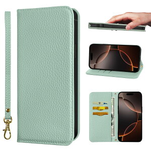 NanHou For iPhone 17 Pro Max �P�[�X �蒠�^ ���@�� RFID�g ���z�^ �J�o�[ �蒠�^ �ϏՌ� �ی�J�o�[ �����}�O�l�b�g�g�уJ�o�[ �J�[�h�|�P�b�g �X�^���h�@�\ ���X�g�o���h �ɓK���� �A�C�t�H�� 17 Pro