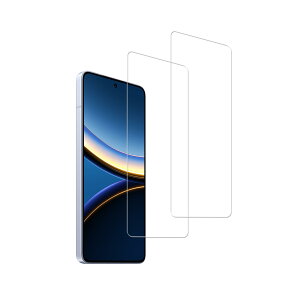 HKKAIS Xiaomi Poco F7 Pro / F7 Ultra �t�B�����y2���Z�b�g�z���{���Ɏq�̗p Xiaomi Poco F7 Pro / F7 Ultra �p �K���X�t�B���� ���� �K���X �t�� �ی� �t�B����