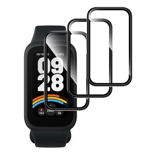 �y3���Z�b�g�zFor Xiaomi Smart Band 9 Active �t�B���� �V���I�~ �X�}�[�g�o���h9 Active �t���ی�t�B���� �ylarfbulroc�zPMMA+PC���f�ށE3D�E�����ߗ��E�ϏՌ��E�h�o�E��U�h�~�E�w��h�~�E��ʑN�₩��