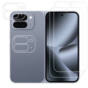 HKKAIS �y2+2���Z�b�g�z���{���Ɏq�̗p Google Pixel 10 Pro Fold �p �K���X�t�B���� �J�����t�B���� ���� �K���X �t�� �ی� �t�B����