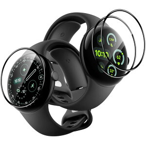 �p�� Google Pixel Watch4 41MM �K���X�t�B���� �r���v ��p PixelWatch4 41MM �����K���X�t�B���� �y2* �t �B���� + 1*�N���[�j���O�c�[���z99% ���ߗ��t�B���� �d�x9H ����0.26mm �w�̊�����ǂ� �ȒP�ɔ���