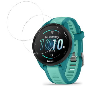 KPNS GARMIN Forerunner 165/165 Music �t�C�����y2���Z�b�g�z���{�f�ސ� ���� �K���X GARMIN Forerunner 165/165 Music�K���X �t�B���� �ی� �t�B����