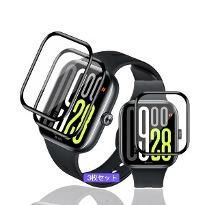 �p Xiaomi Redmi Watch 5 �t�B���� 2.07�C���` PET������ �Y�f�@�� 3D�Ȗ� �y3���Z�b�g ��U�h�~ �L�Y�C���@�\�z �p RedmiWatch5 �t�� �ی�t�B���� �����ߗ� �����^ �p �V���I�~ Redmi Watch 5 �J�o�[ �P�[�X