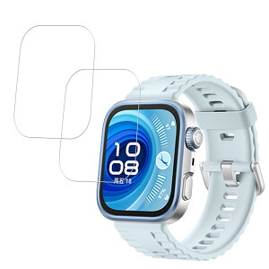 KPNS ���{�f�ސ� HUAWEI WATCH FIT 4 Pro �p �����ߗ� �K���X�t�B���� �����K���X �J�o�[ �ȒP�\��t�� �ی�t�B�����y2���Z�b�g�z