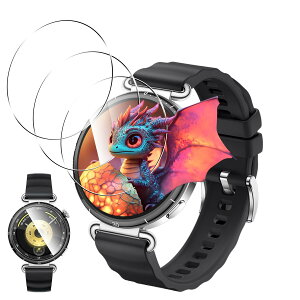 AQXNG �Ή� HUAWEI WATCH GT 6 41mm �K���X�t�B���� 3�� �p �t�@�[�E�F�C �E�H�b�` GT6 41mm �ی�t�B���� 1.32�C���` �y3���Z�b�g ���{���Ɏq���z HUAWEI WATCH GT 6 �p�� �t�B���� �����K���X �t���ی�t�B��