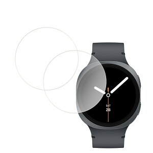 KPNS Galaxy Watch 8 (44mm) �p (2��)�K���X�t�B���� ���{���Ɏq�f�ލ̗p �S�� �ی�t�B���� �����K���X �t�B����