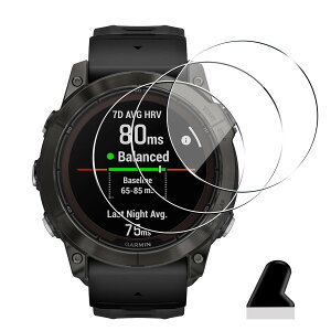 �y3���Z�b�g�z �Ή� GARMIN fenix 7 Pro / Fenix 7 / epix Pro (Gen 2) 47mm �K���X�t�B���� �ی�t�B���� 3�� �Ή� �K�[�~�� fenix 7 pro / �K�[�~�� Fenix 7 / epix Pro 47mm �t�B���� �y �d�x9H ���{���Ɏq�� �z �Ή� GA