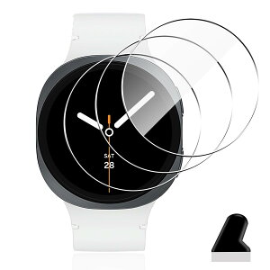 �y3���Z�b�g�z �Ή� Galaxy Watch 8 44mm �K���X�t�B���� �ی�t�B���� 3�� �p �M�����N�V�[ �E�H�b�`8 44mm �t�B���� �y �d�x9H ���{���Ɏq�� �z �p Galaxy Watch8 44mm �t���ی�t�B���� �L�Y�h�~ �ϏՌ�