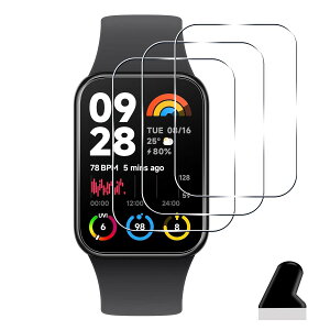 �y3���Z�b�g�z �Ή� Xiaomi Smart Band 8 Pro �K���X�t�B���� �ی�t�B���� 3�� �Ή� Xiaomi Mi Band 8 Pro �t�B���� �y �d�x9H ���{���Ɏq�� �z �Ή� �V���I�~ �X�}�[�g�o���h band 8 pro �t���ی�t�B���� �L