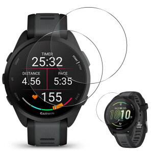 �Ή� GARMIN Forerunner 165/165 Music �K���X�t�B���� �y3���Z�b�g�z �K�[�~�� Forerunner 165 / 165 Music �����K���X ���Y���Ɏq�f�ސ� �t���ی� �t�B���� �������� �����ߗ� �w��h�~ �C�A�[�� SNK3BMF165