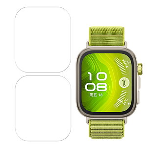 KPNS HUAWEI WATCH FIT 4 Pro �p (2��)�K���X�t�B���� ���{���Ɏq�f�ލ̗p �S�� �ی�t�B���� �����K���X �t�B����