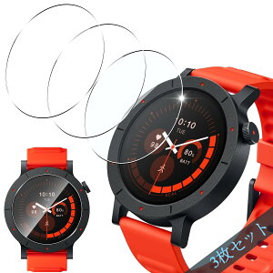 �Ή� CMF by Nothing WATCH 3 Pro �K���X�t�B���� 3���Z�b�g �y���{���f�ވ��Ɏq�� �S�ʕی�z�X�}�[�g�E�H�b�` �p Nothing WATCH 3 Pro �t���ی�t�B���� �������� �ϏՌ� ���h�~ �����ߗ� �����z�� �w��