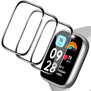 �Ή� Xiaomi Redmi Watch 3 Active �t�B���� 3���Z�b�g PET������ �y���{���f�ވ��Ɏq�� �S�ʕی�z�X�}�[�g�E�H�b�` �p �V���I�~ Redmi Watch 3 Active �t���ی�t�B���� �������� �ϏՌ� ���h�~ �����ߗ�