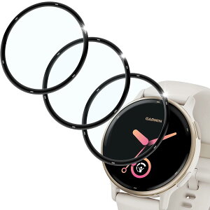 �Ή� Garmin VivoActive5 �t�B���� 3���Z�b�g PET������ �S�ʕی� �X�}�[�g�E�H�b�` �p �K�[�~�� vivoactive 5 �t���ی�t�B���� �������� �ϏՌ� ���h�~ �����ߗ� �����z�� �w��h�~ �C�A�[�� �^�b�`