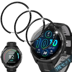 �Ή� Garmin Forerunner 965 �t�B���� 3���Z�b�g PET������ �X�}�[�g�E�H�b�` �p �K�[�~�� Forerunner965 �ی�t�B���� �������� �ϏՌ� ���h�~ �����ߗ� �����z�� �w��h�~ �C�A�[�� �^�b�`���x �Y�f�@