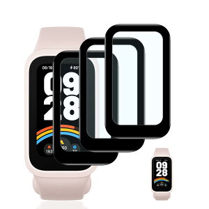 �y3���Z�b�g�z �Ή� Xiaomi Smart Band 9 active �t�B���� �K���X�t�B���� 3�� �y���{���Ɏq�f�ލ̗p ��U�h�~ �z �Ή� Xiaomi Band 9 active �����K���X �t�B���� �Ή� �V���I�~ �X�}�[�g�o���h Band 9 active