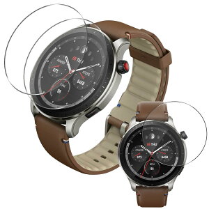 �Ή� Amazfit GTR 4 �K���X�t�B���� �y3���Z�b�g ���{���Ɏq���f�� �z Amazfit GTR4 �t�B���� �����K���X �t�� �ی�t�B���� �J�o�[ �P�[�X �ȒP�\��t�� �d�x9H �ϏՌ� ��U�h�~ �����ߗ� �����x�^