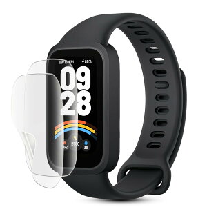 �y2���Z�b�g�zXiaomi Smart Band 9 Pro 1.74�C���` �p �ی�t�B���� �����ߗ� ���˒ጸ �A���`�O���A �t���ی�t�B���� ��TPU�f�� �C�A�h�~ �w��h�~ �\��t���ȒP xiaomi �X�}�[�g�E�H�b�`9Pro �Ή�