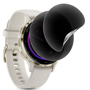 �y�`�����h�~�t�B���� 2���Z�b�g�z For GARMIN(�K�[�~��) Venu 3��p �t���ی�t�B���� �`�����h�~�E�L�Y�h�~���� �񋭉��K���X�t�B���� ��TPU�f�� 3D�݌v �Ńt�B�b�g�� �C�A�[���E�w��h�~ �Ռ�