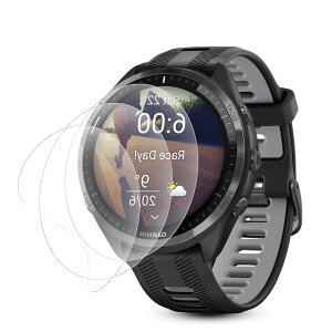 �y3���Z�b�g�zGARMIN(�K�[�~��) Forerunner 965 �t�B���� �_�炩��TPU�f�� �����C�� �ȒP�ȓ\��t���� GARMIN Forerunner 965 TPU�ی�t�B���� �C�A�[�� �����x �w��h�~ ���t���ȒP �P�[�X�Ɗ����� For