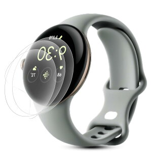 �y3���Z�b�g�zGoogle Pixel Watch 3�i2024�j45mm�p �t�B���� �_�炩��TPU�f�� �����C�� �ȒP�ȓ\��t���� �O�[�O���s�N�Z��Watch3 TPU�ی�t�B���� �C�A�[�� �����x �w��h�~ ���t���ȒP �P�[�X�Ɗ�