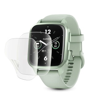 �y2�� �A���`�O���A�zFor GARMIN(�K�[�~��) Venu Sq 2/Venu Sq 2 Music �t�B���� For GARMIN Venu Sq 2 �ی�t�B���� TPU�f�� �T���T�� �^�b�`�� ���˖h�~ �����h�~ �C�A���X ����S�n �L�Y�C�� �C�A���X �w��