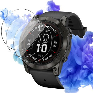 �Ή� �K�[�~��(GARMIN) fenix 7XPro / Fenix7X / epix Pro (Gen 2) 51mm �K���X�t�B���� �ی�t�B���� �y3���Z�b�g ���{���Ɏq���z �Ή� �K�[�~�� fenix7Xpro / Fenix7X / epixPro 51mm �X�}�[�g�E�H�b�` �t�B���� ����