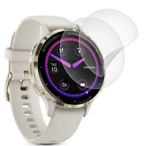 �A���`�O���A �t�B����2���Z�b�g �Ή� GARMIN(�K�[�~��) Venu 3�ی�t�B���� �K�[�~�� Venu 3�t�B���� ���˒ጸ/��TPU�f��/�ȒP�\��t��/�S�ʕی�/�h�C�A/�h�w��/�X�N���b�`�h�~/for GARMIN Venu 3 �t��
