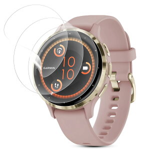 For GARMIN(�K�[�~��) Venu 3 �p �ی�t�B�����y3������z�����ߗ��E�����x�E�w��h�~�E�ϏՌ� GARMIN Venu 3 �t���ی�t�B���� TPU�� ��K���X �����ی�t�B���� �C�A�[�� �S�ʕی�y���{�����t��