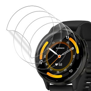 �y4���Z�b�g�zFor Garmin Venu 3 �t�B���� TPU�f�� salywin �K�[�~�� Venu 3 �ی�t�B���� �Ή� �_�炩�� �S�ʕی� �����x�^�b�` �����ߗ� �ϏՌ� �����z�� �w��h�~ �C�A���X