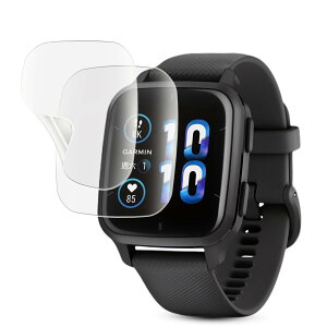 �y���˒ጸ�E2���Z�b�g�zFOR GARMIN(�K�[�~��) Venu Sq 2/Venu Sq 2 Music �A���`�O���A �t�B���� GARMIN Venu Sq 2 �ی�t�B���� �� TPU�f��/�ŋC�A��w���h�~/�S�ʕی�ŃX�N���b�`�ɂ����� Venu Sq 2 Music