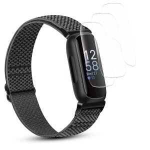 �y3���Z�b�g�zFOR Fitbit inspire3 �ی�t�B���� �p inspire3 �t�B�����b�����ߗ�TPU���b24���Ԏ����C���Z�p���ځb�w��h�~�b�p Fitbit inspire 3 �t���ی�t�B����