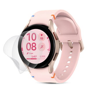 �y���˒ጸ�E2���Z�b�g�zFOR Galaxy Watch FE 40mm �A���`�O���A �t�B���� �M�����N�V�[�E�H�b�` FE 40mm �ی�t�B���� �� TPU�f��/�ŋC�A��w���h�~/�S�ʕی�ŃX�N���b�`�ɂ����� Galaxy Watch Fe 40MM