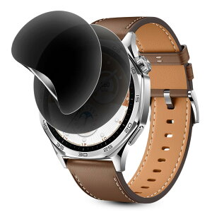 �y2���Z�b�g�zHUAWEI WATCH GT 5 Pro 46mm �p �`�����h�~�t�B�����y24���Ԏ����C���Z�p���ځz �t������������ی�A�����ߗ��A�ȒP�����ATPU�f�ލ̗p WATCH GT 5 Pro 46mm �Ή��y�ی�t�B����/�񋭉��K��