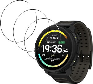[3�Z�b�g]For �X���g SUUNTO VERTICAL 2 �t�B���� �K���X�t�B�����yZENGZOUZ�zSUUNTO VERTICAL 2 �ی�t�B���� �d�x9H �ϏՌ� �\��t���ȒP �����z�� �w��h�~ �C�菝�h�~ �������� �����ߗ�
