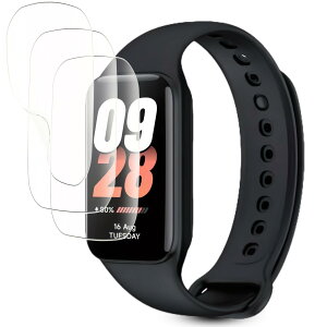 �y3������zFor Xiaomi Smart band 9 Active �p�ی�t�B���� �����ߗ� �� TPU�� Xiaomi Smart band 9 Active�t���ی�t�B���� 3D�݌v/�ŋC�A/�w��h�~/�S�ʕی�/�X�N���b�`�h�~ �Ή� �V���I�~ �X�}�[�g�o���h ba