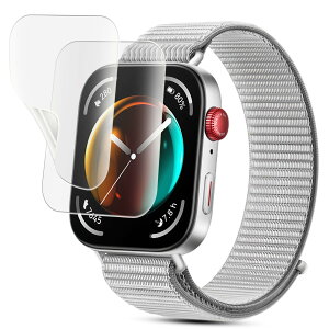 �y���˒ጸ�z2���Z�b�g FOR GARMIN(�K�[�~��) Forerunner 965 �p�ی�t�B���� �� TPU�f�� �ŋC�A�E�w��h�~ �S�ʕی�E�X�N���b�`�h�~ �Ή� GARMIN Forerunner 965 �t�B�����y�A���`�O���A�t�B�����z