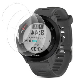 �y3���Z�b�g�zFOR Garmin ForeAthlete 55 �ی�t�B���� TPU�� �p �K�[�~�� ForeAthlete 55 �t���t�B���� �����ߗ� �w��h�~ ��ʑN�₩������ �K�[�~�� 55 �t�B����